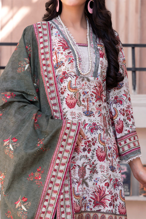Hafiz Mahnoor Slub Lawn'25 D#86 (Lilac)