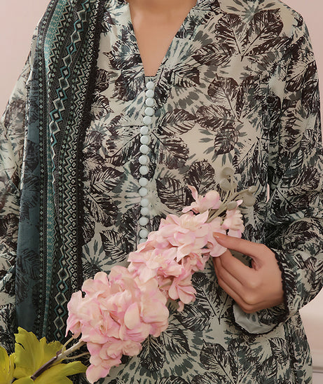 Hafiz Meerub Print Lawn'25 D#10