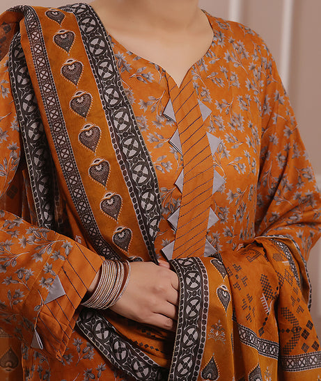 Hafiz Meerub Print Lawn'25 D#02