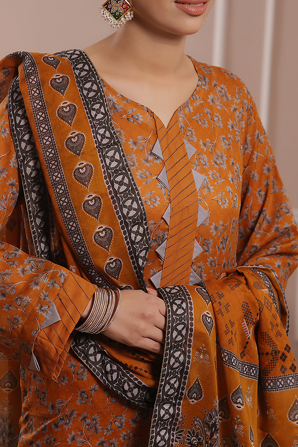 Hafiz Meerub Print Lawn'25 D#02