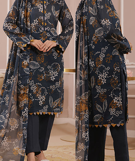 Hafiz Meerub Print Lawn'25 D#04
