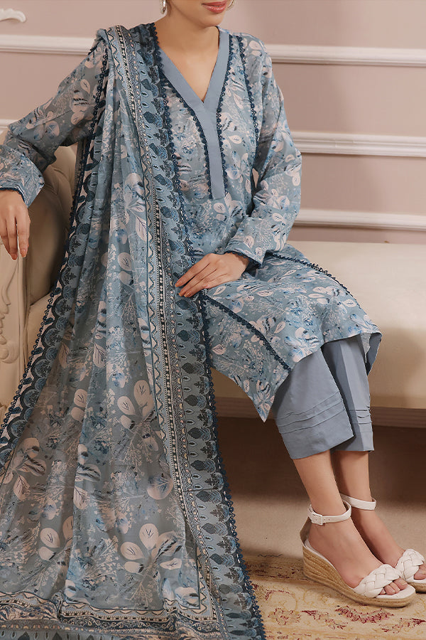 Hafiz Meerub Print Lawn'25 D#05