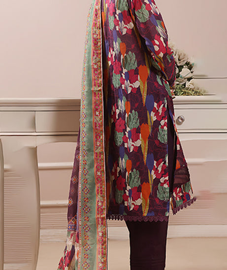 Hafiz Meerub Print Lawn'25 D#06
