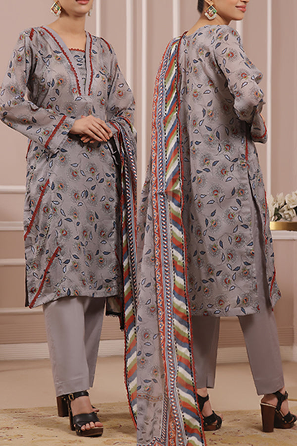 Hafiz Meerub Print Lawn'25 D#07