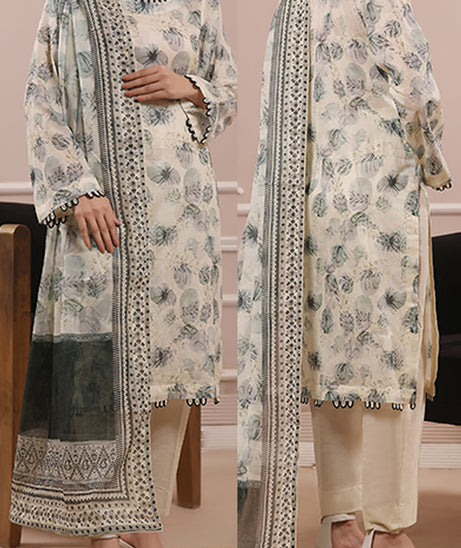 Hafiz Meerub Print Lawn'25 D#09