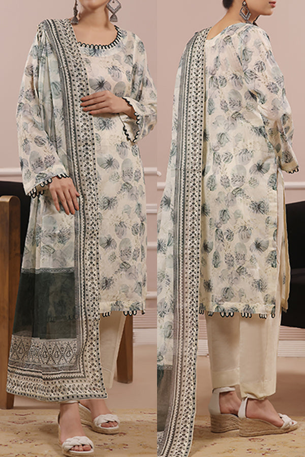 Hafiz Meerub Print Lawn'25 D#09