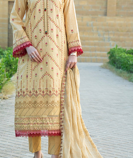 Hafiz Mehroosh Jacquard Lawn'25 D#01