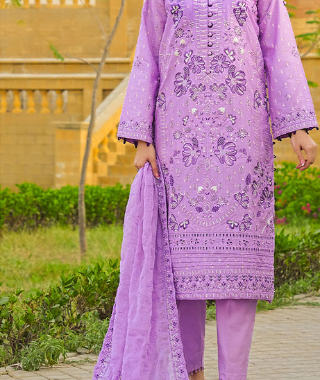 Hafiz Mehroosh Jacquard Lawn'25 D#07
