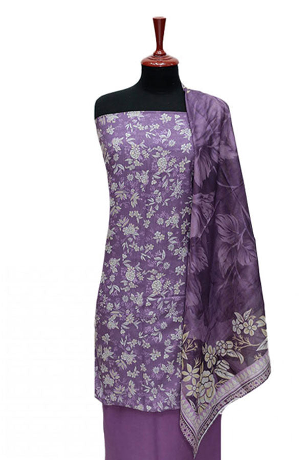 Hafiz Noor Print Lawn'24 D#64 (Magenda)