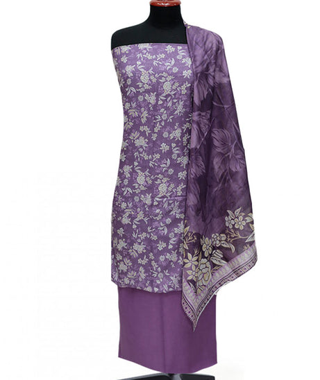 Hafiz Noor Print Lawn'24 D#64 (Magenda)