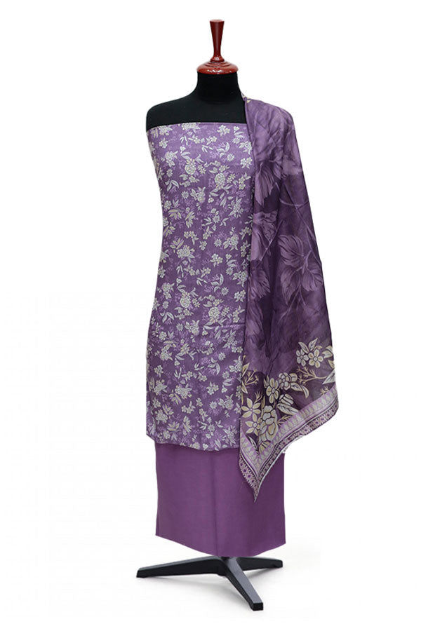 Hafiz Noor Print Lawn'24 D#64 (Magenda)