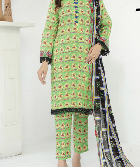 Hafiz Ramisha Print Lawn`25 D#01