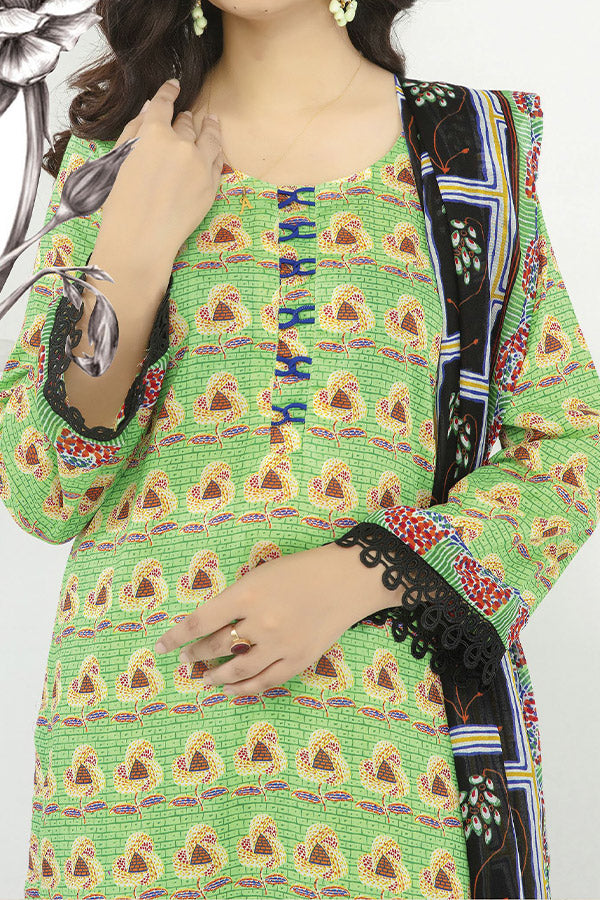 Hafiz Ramisha Print Lawn`25 D#01