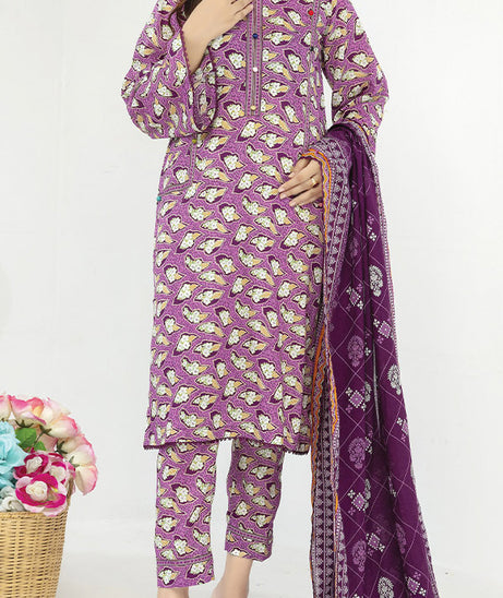 Hafiz Ramisha Print Lawn`25 D#10
