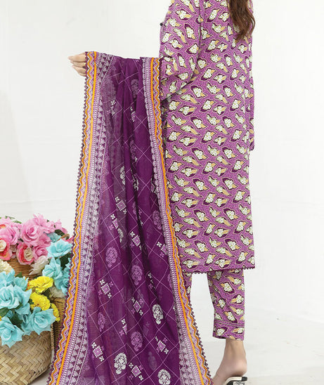 Hafiz Ramisha Print Lawn`25 D#10