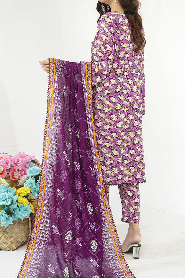 Hafiz Ramisha Print Lawn`25 D#10