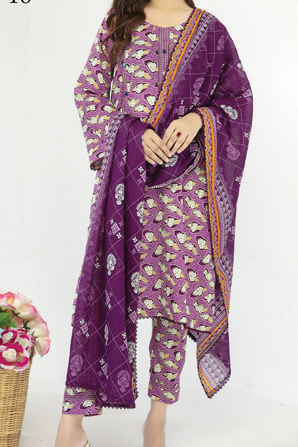 Hafiz Ramisha Print Lawn`25 D#10