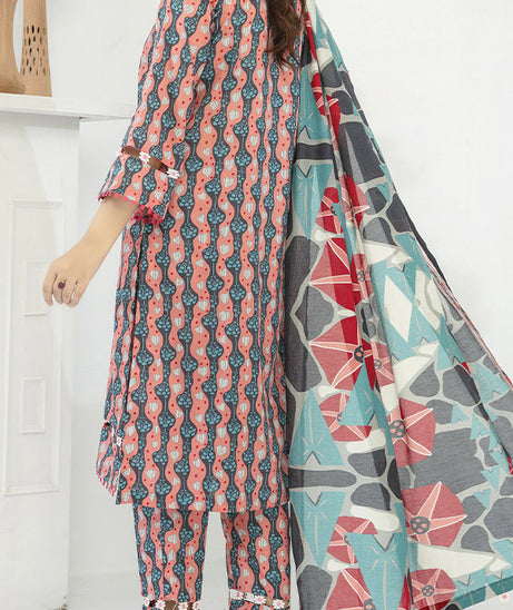Hafiz Ramisha Print Lawn`25 D#02