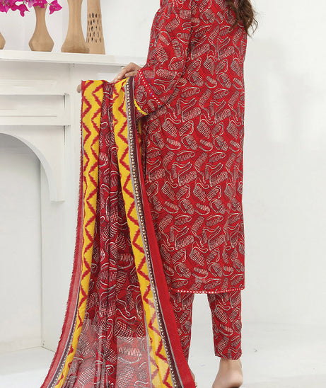 Hafiz Ramisha Print Lawn`25 D#03