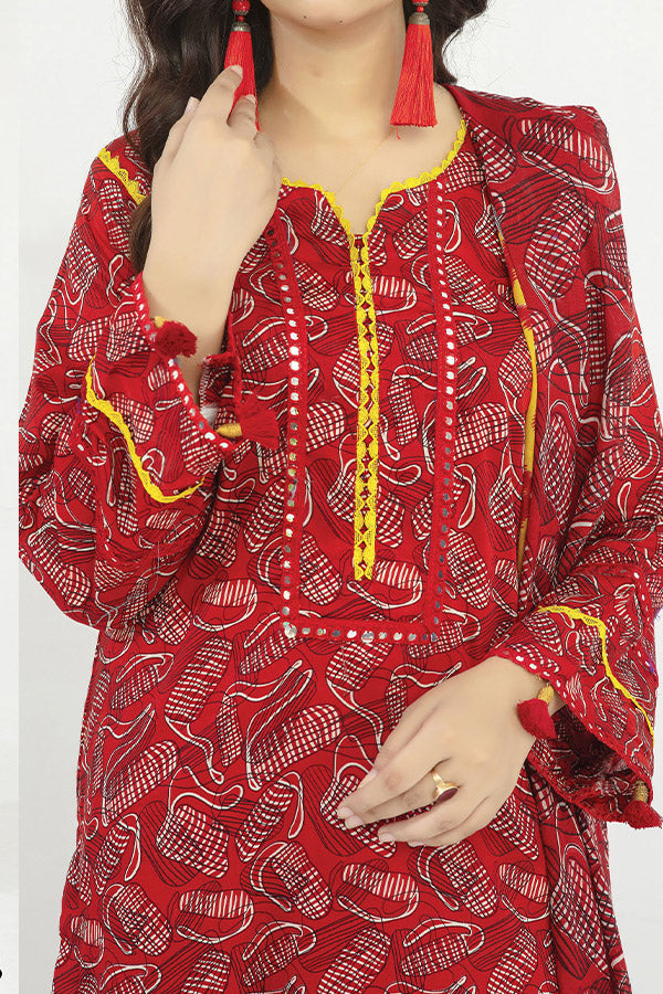 Hafiz Ramisha Print Lawn`25 D#03