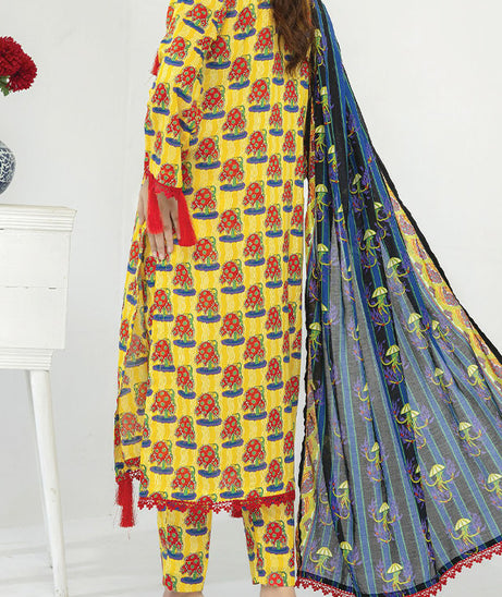 Hafiz Ramisha Print Lawn`25 D#05