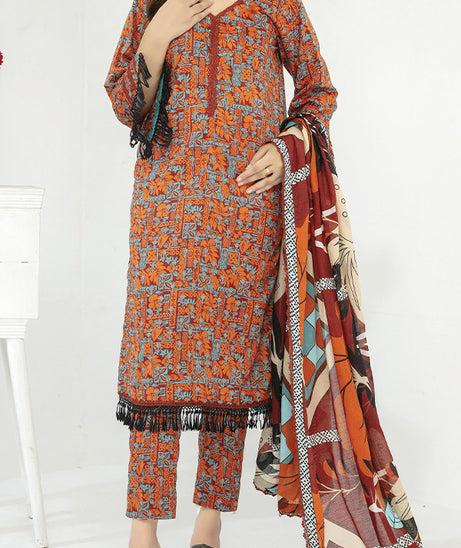 Hafiz Ramisha Print Lawn`25 D#06