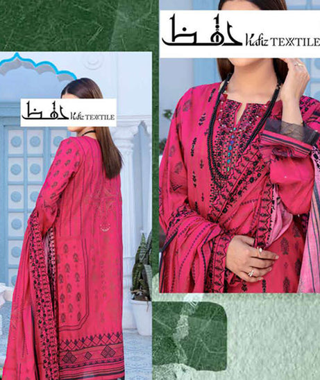 Hafiz Sophi Emb Lawn'23 D#219 (Sh Pink)