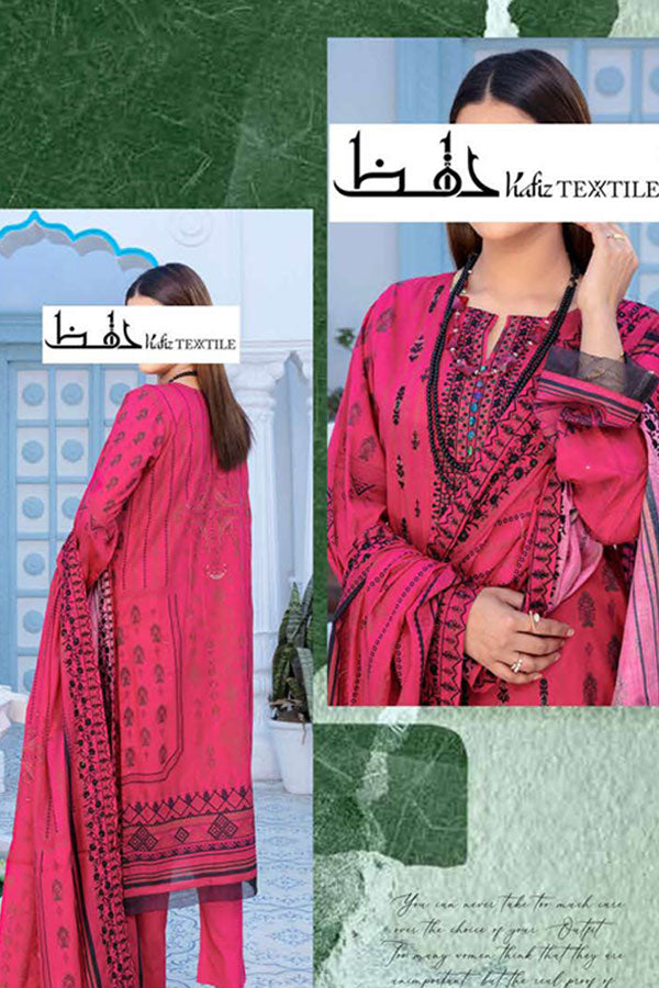 Hafiz Sophi Emb Lawn'23 D#219 (Sh Pink)