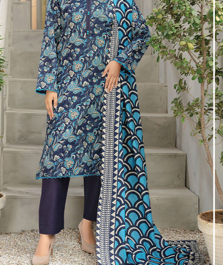 Hafiz Zara Lawn`25 D#41 (Nevy Blue)