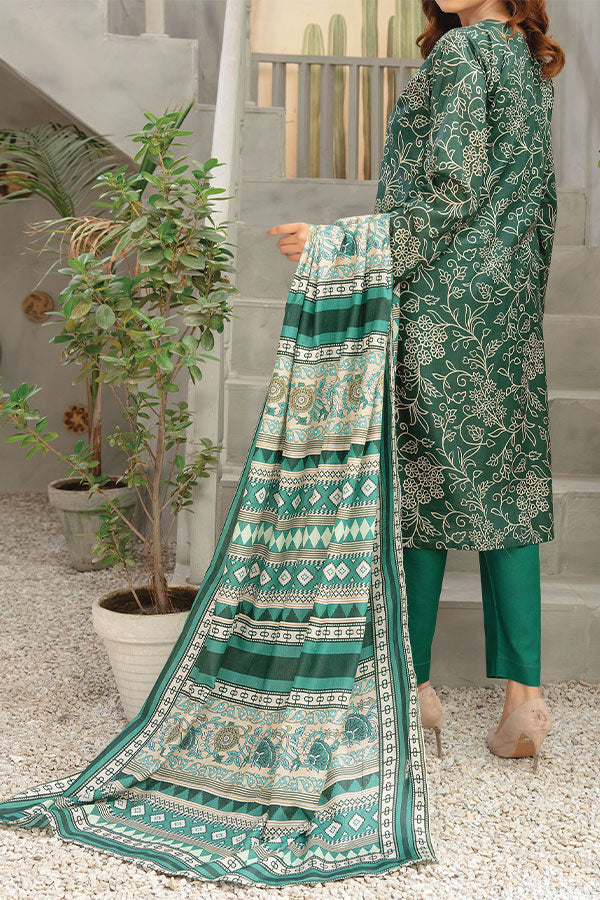 Hafiz Zara Lawn`25 D#43 (Bottel Green)