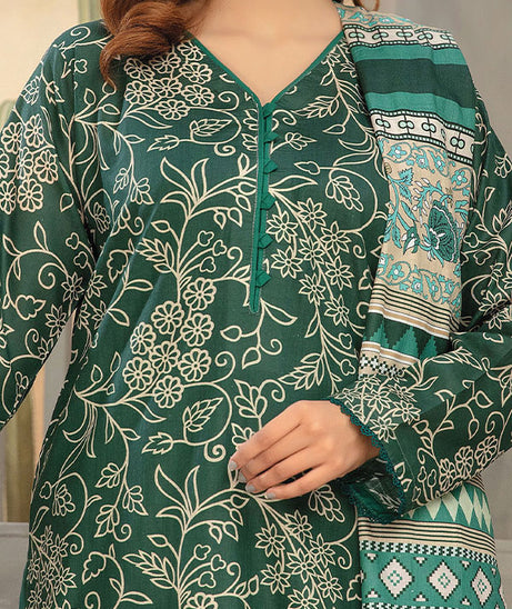 Hafiz Zara Lawn`25 D#43 (Bottel Green)
