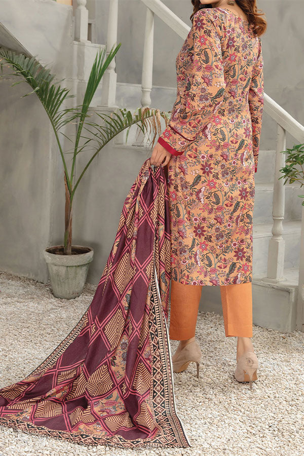 Hafiz Zara Lawn`25 D#44 (Rust)