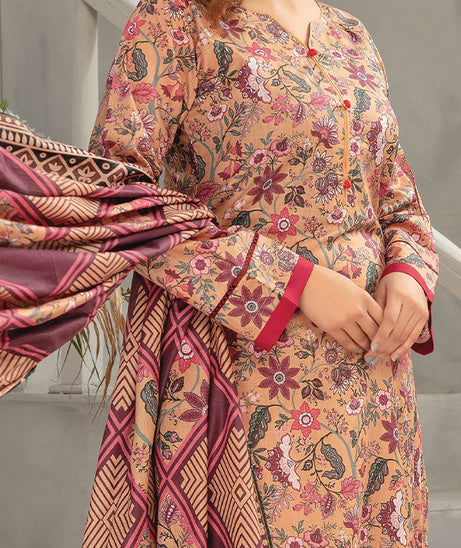 Hafiz Zara Lawn`25 D#44 (Rust)