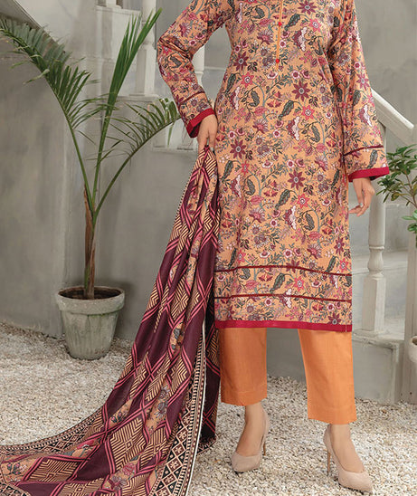 Hafiz Zara Lawn`25 D#44 (Rust)