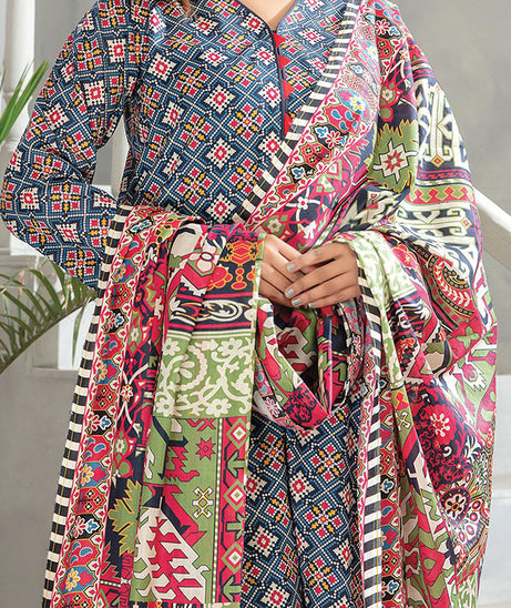 Hafiz Zara Lawn`25 D#45 (N Blue)