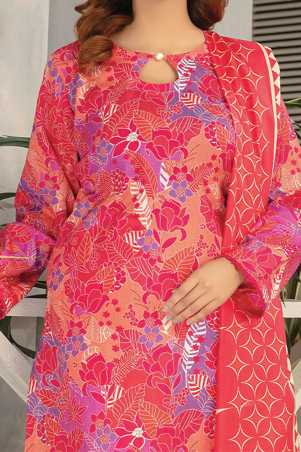 Hafiz Zara Lawn`25 D#47 (Carrot)