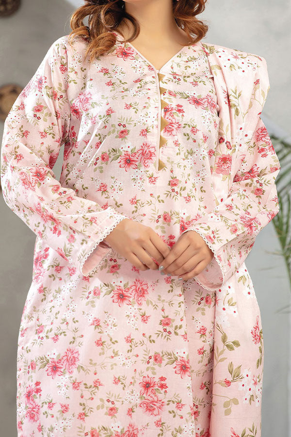 Hafiz Zara Lawn`25 D#48 (L Peach)