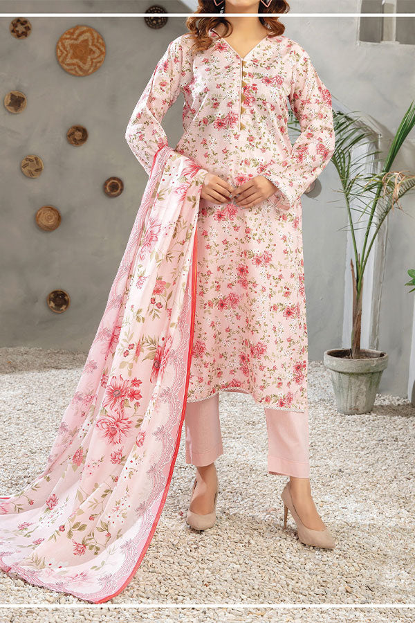 Hafiz Zara Lawn`25 D#48 (L Peach)