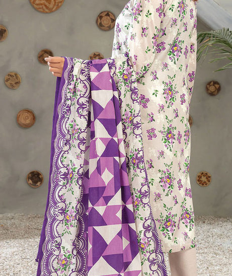 Hafiz Zara Lawn`25 D#49 (Fawn)