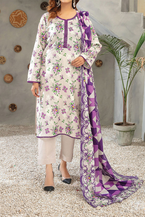 Hafiz Zara Lawn`25 D#49 (Fawn)