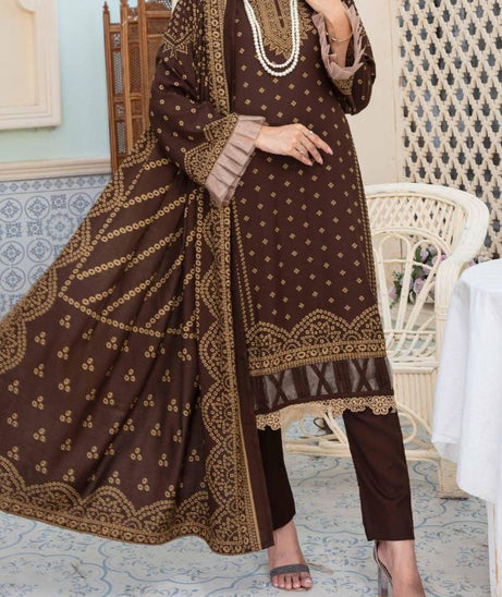 Hafiz Kashmiri C-Wool`23 D#15 Brown