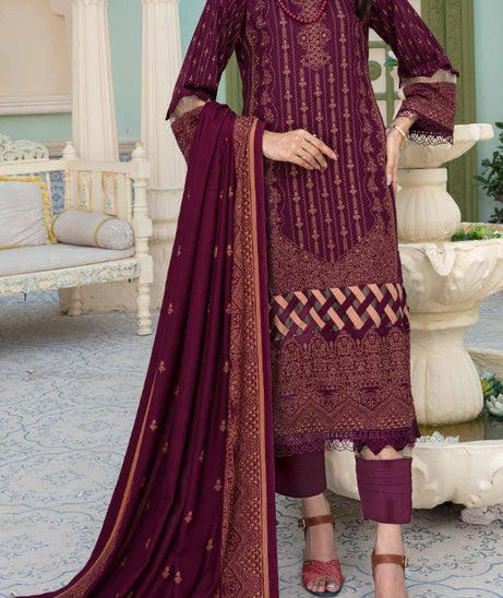 Hafiz Kashmiri C-Wool`23 D#02 Maroon