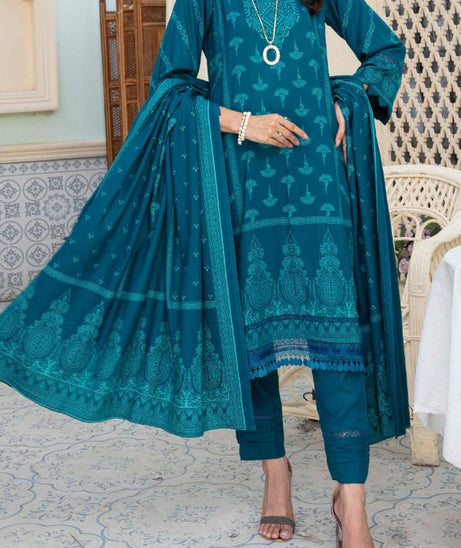 Hafiz Kashmiri C-Wool`23 D#05 Sea-Green