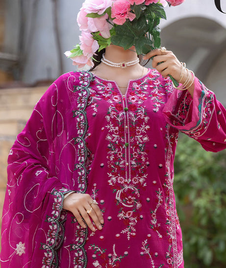 Hafiz Phool Zari Lawn`26 Vol-2 D#04