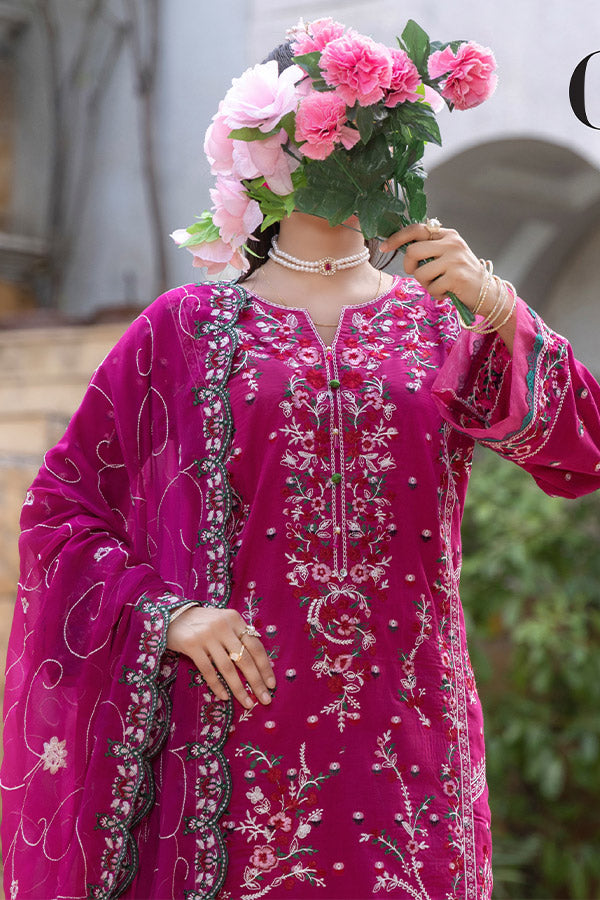Hafiz Phool Zari Lawn`26 Vol-2 D#04