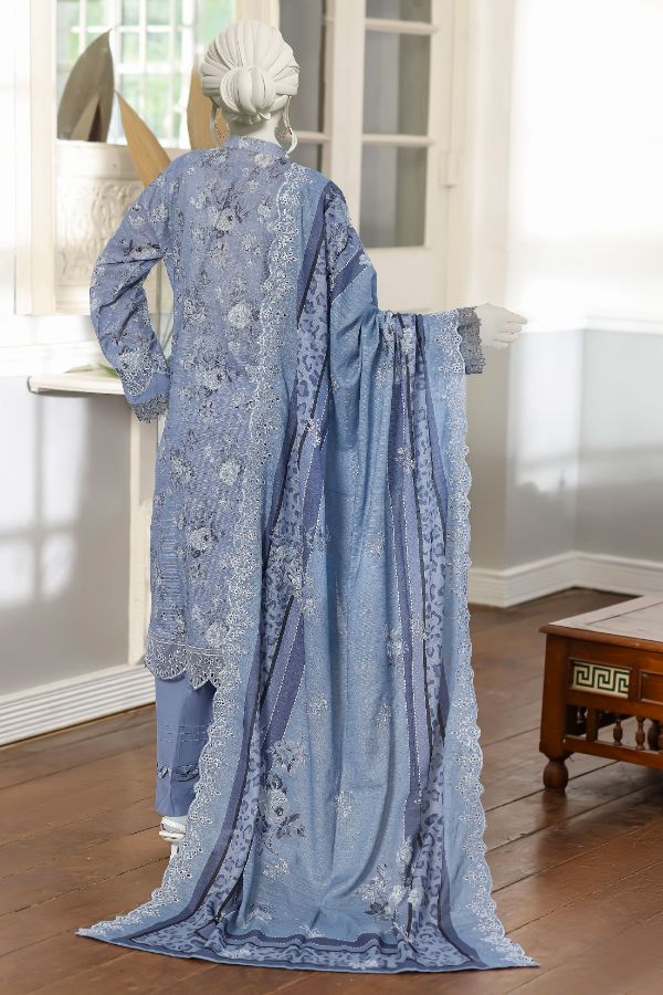 Hafiz Sehla P/Lawn`26 (Vol-3) D#1 (Blue)