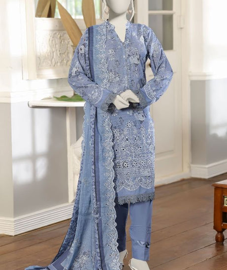 Hafiz Sehla P/Lawn`26 (Vol-3) D#1 (Blue)