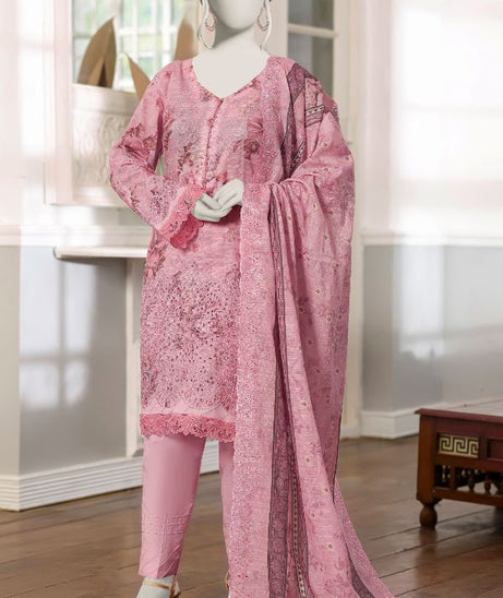 Hafiz Sehla P/Lawn`26 (Vol-3) D#1 (T Pink)