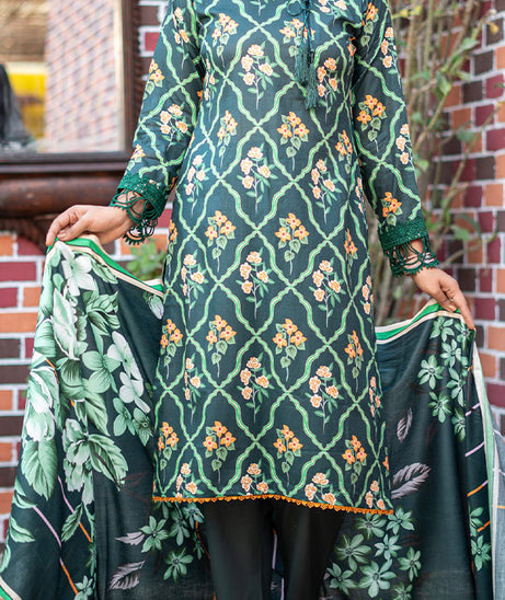 Hafiz Zara Digital Lawn`25 D#53 D-GREEN