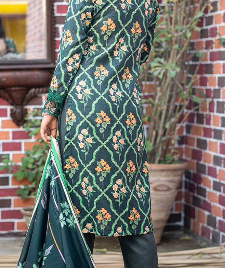 Hafiz Zara Digital Lawn`25 D#53 D-GREEN